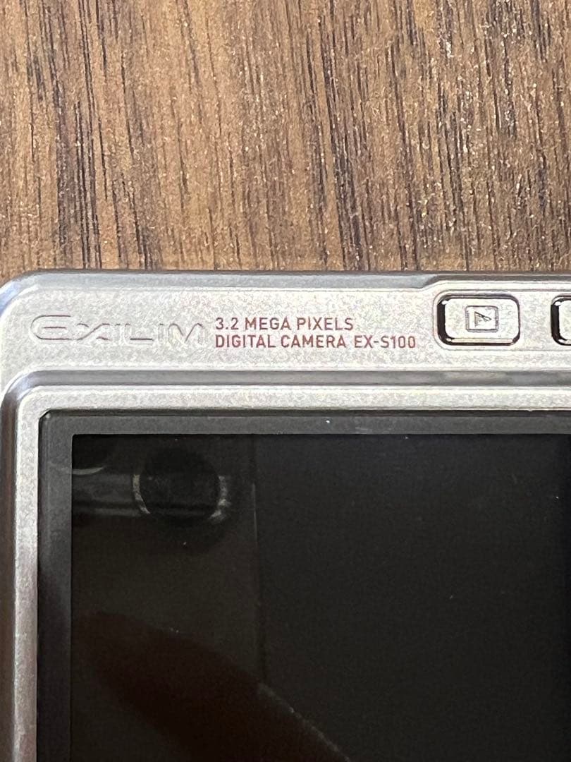 CASIO EXILIM EX-S100 シルバー 3.2MP
