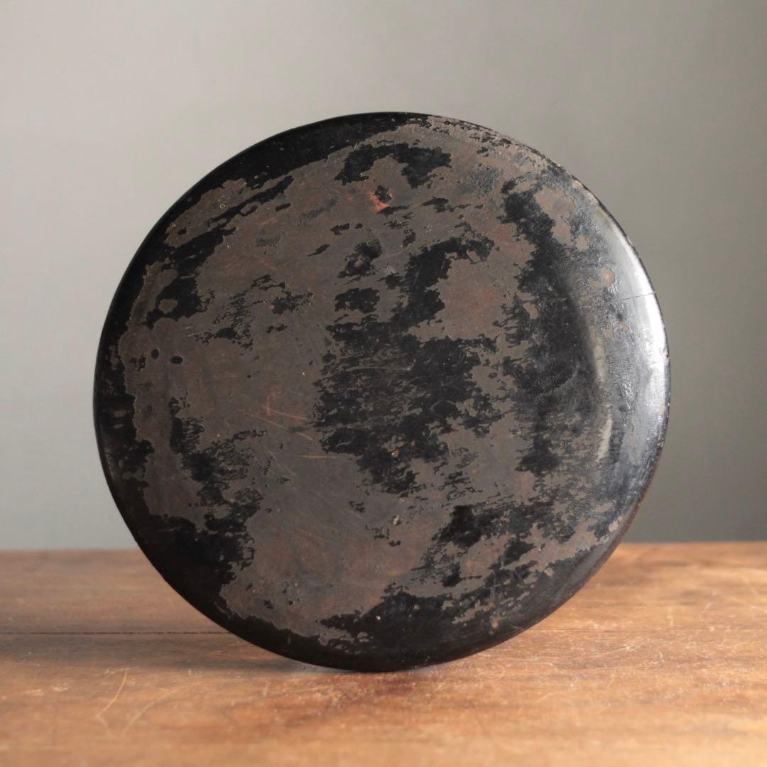 朽木塗 盆 枯れ盆 朽木盆 古道具 古美術 アンティーク 枯れ盆 やつれ盆