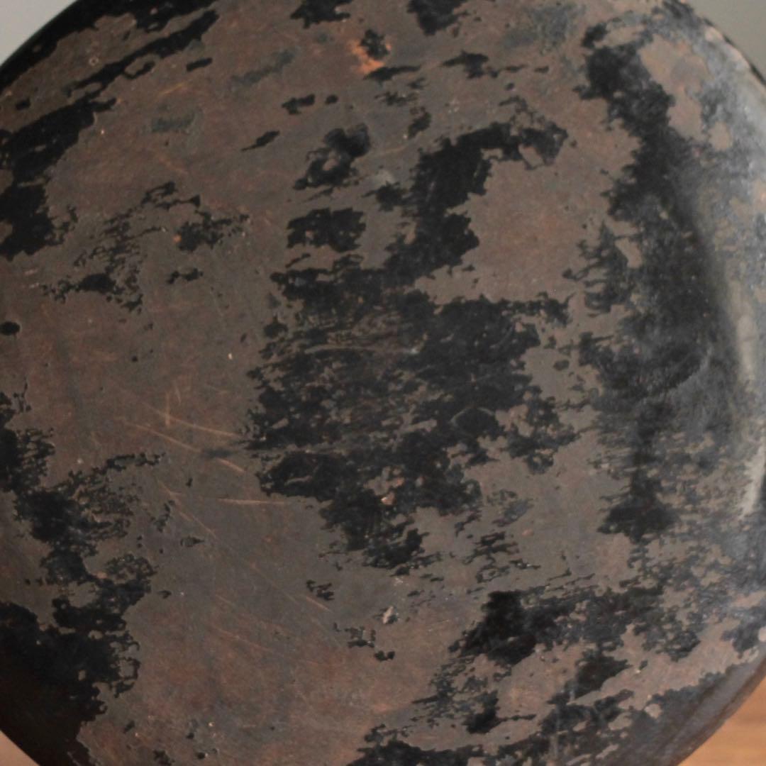 朽木塗 盆 枯れ盆 朽木盆 古道具 古美術 アンティーク 枯れ盆 やつれ盆