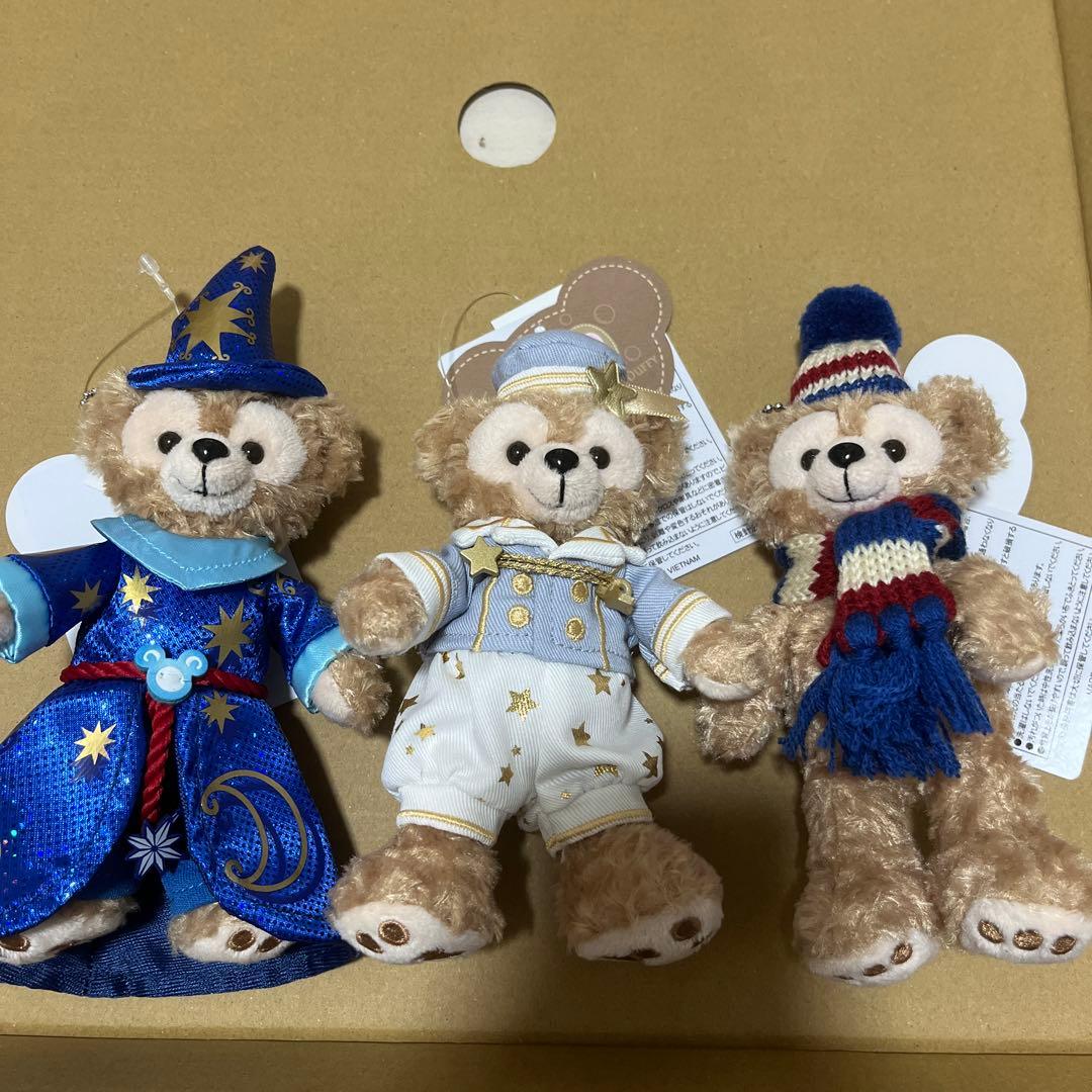 復刻版 ダッフィー ぬいぐるみバッジ 東京ディズニーシー