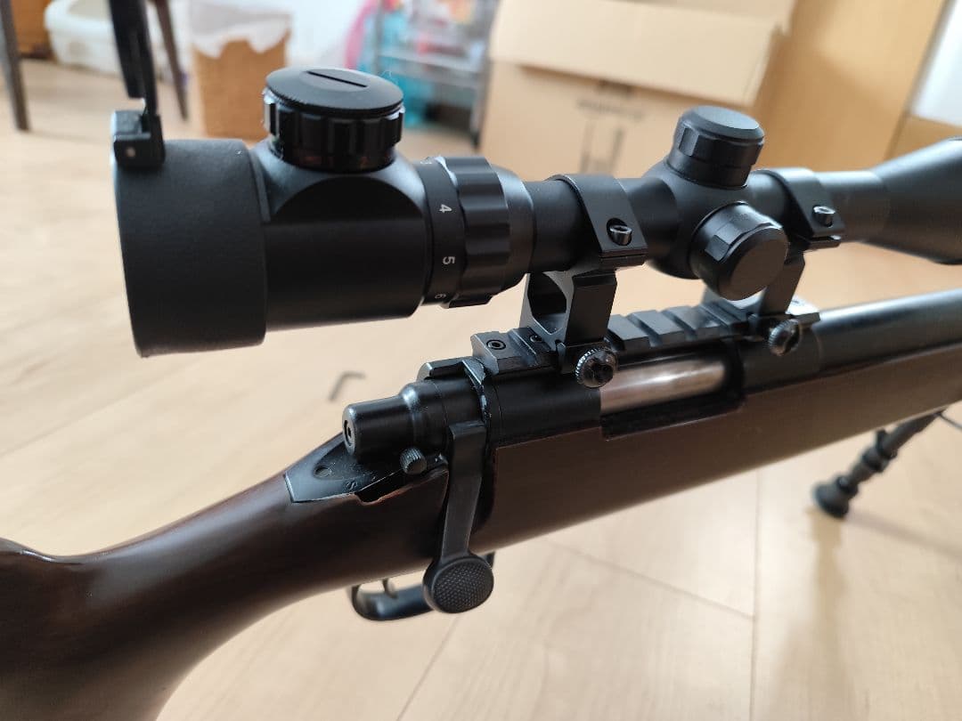VSR-10 スナイパーライフル 3-9x40スコープ、バイポッド付き ノーマル