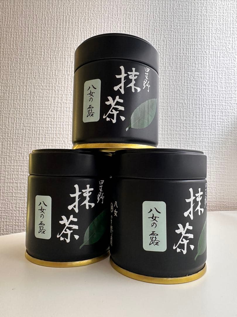 【星野製茶園】八女の露40g缶入り【3点セット】