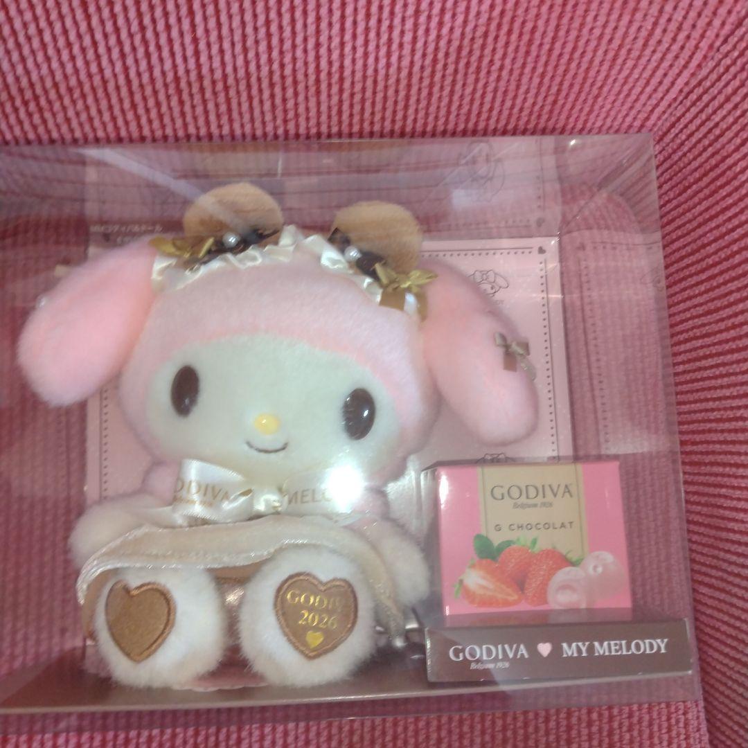 GODIVA My Melody 2026ぬいぐるみ