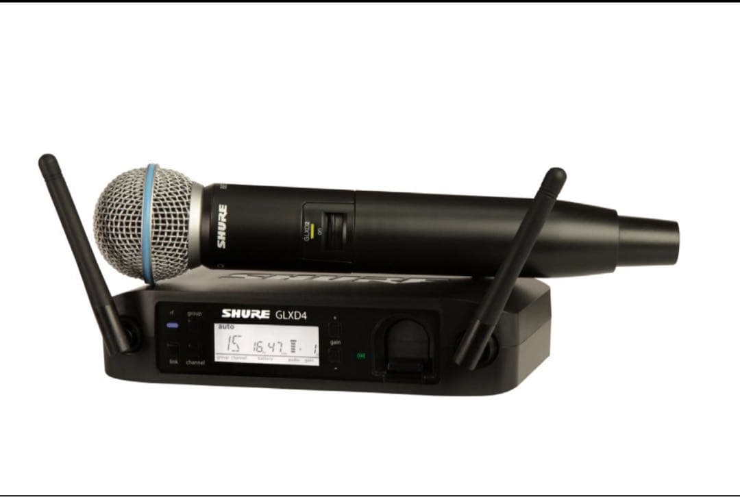 SHURE GLXD4 デジタルワイヤレスマイク