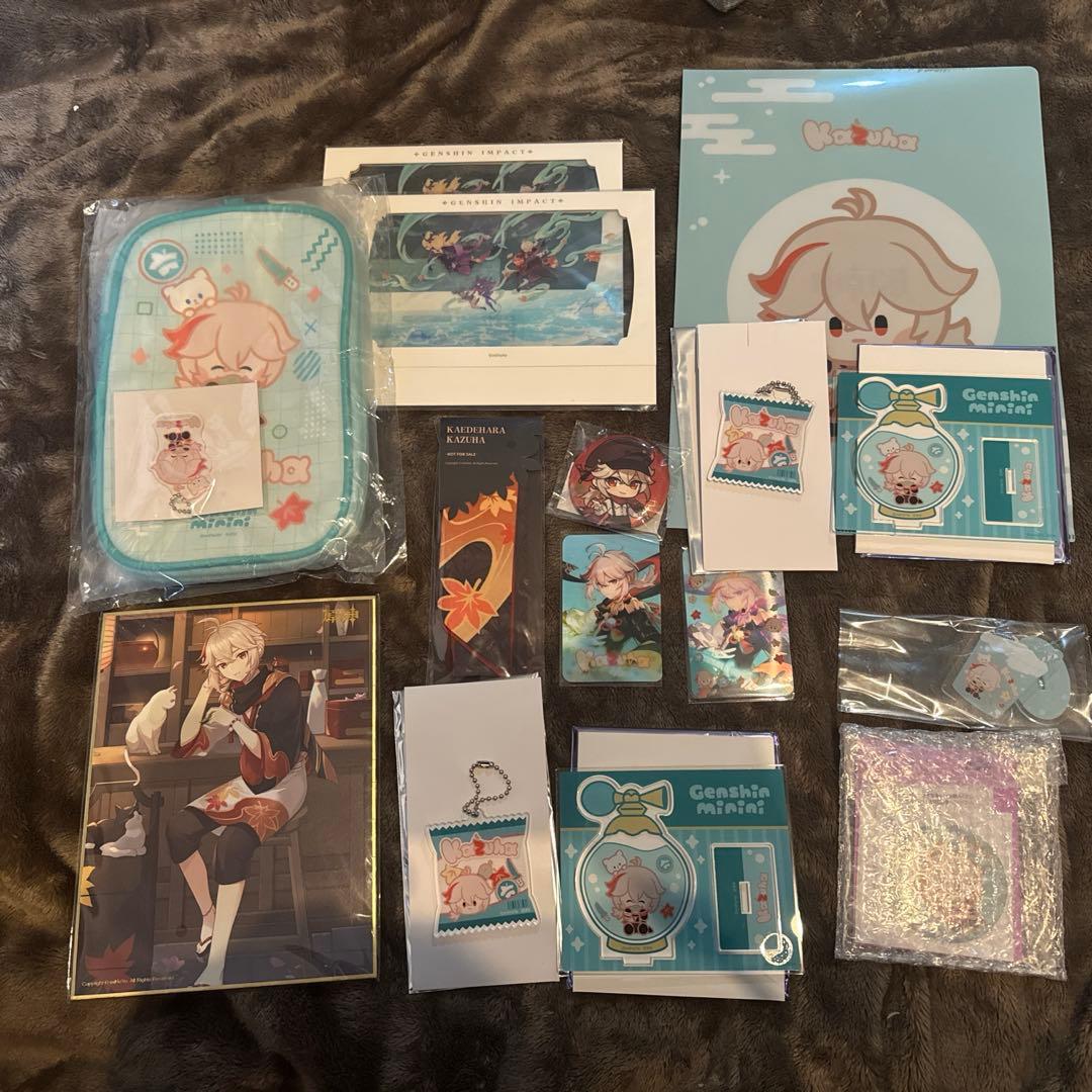 楓原万葉　グッズまとめ売り　万葉 原神minini
