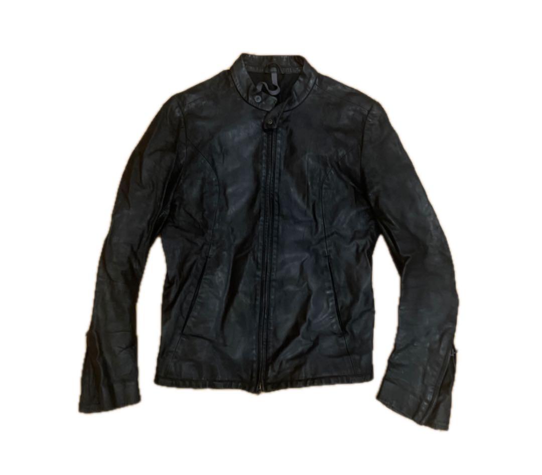 KAZUYUKIKUMAGAI ATTACHMENT ライダースジャケット　牛革