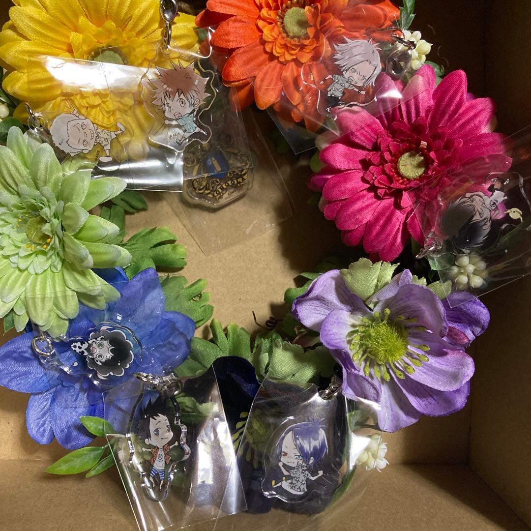 REBORN　フラワーリース　チャーム全種付き