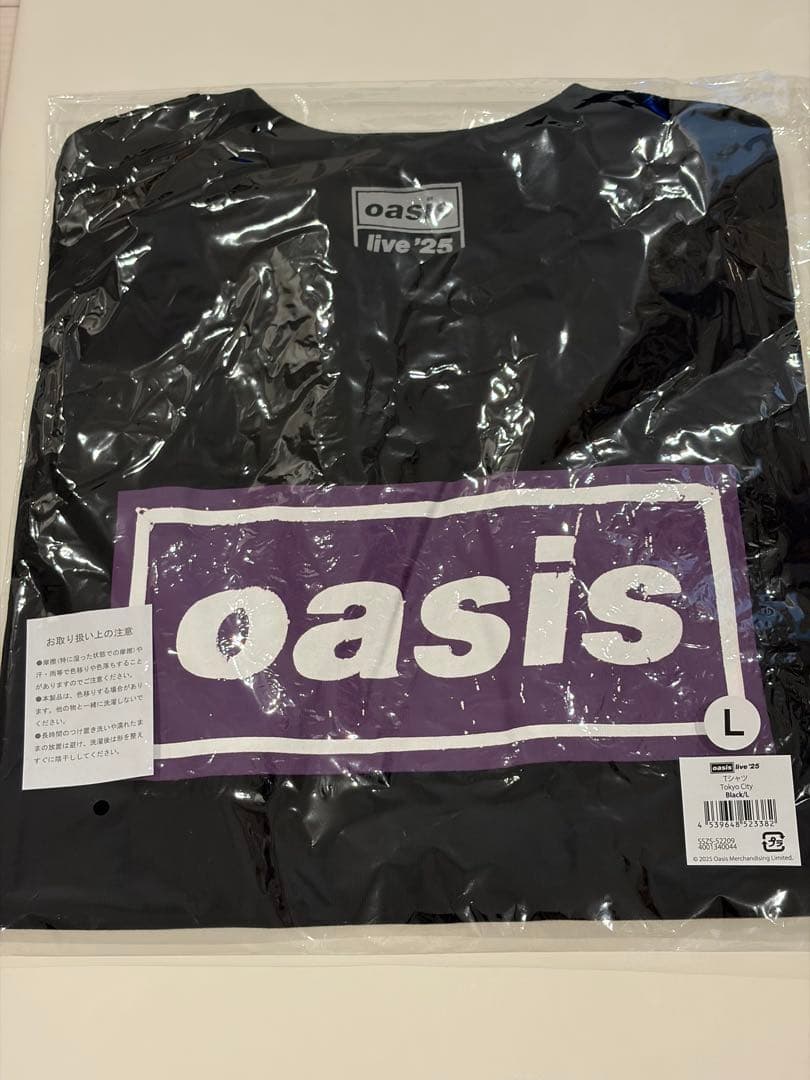 【値下中】oasis Live'25 Tokyo City Ｌサイズ