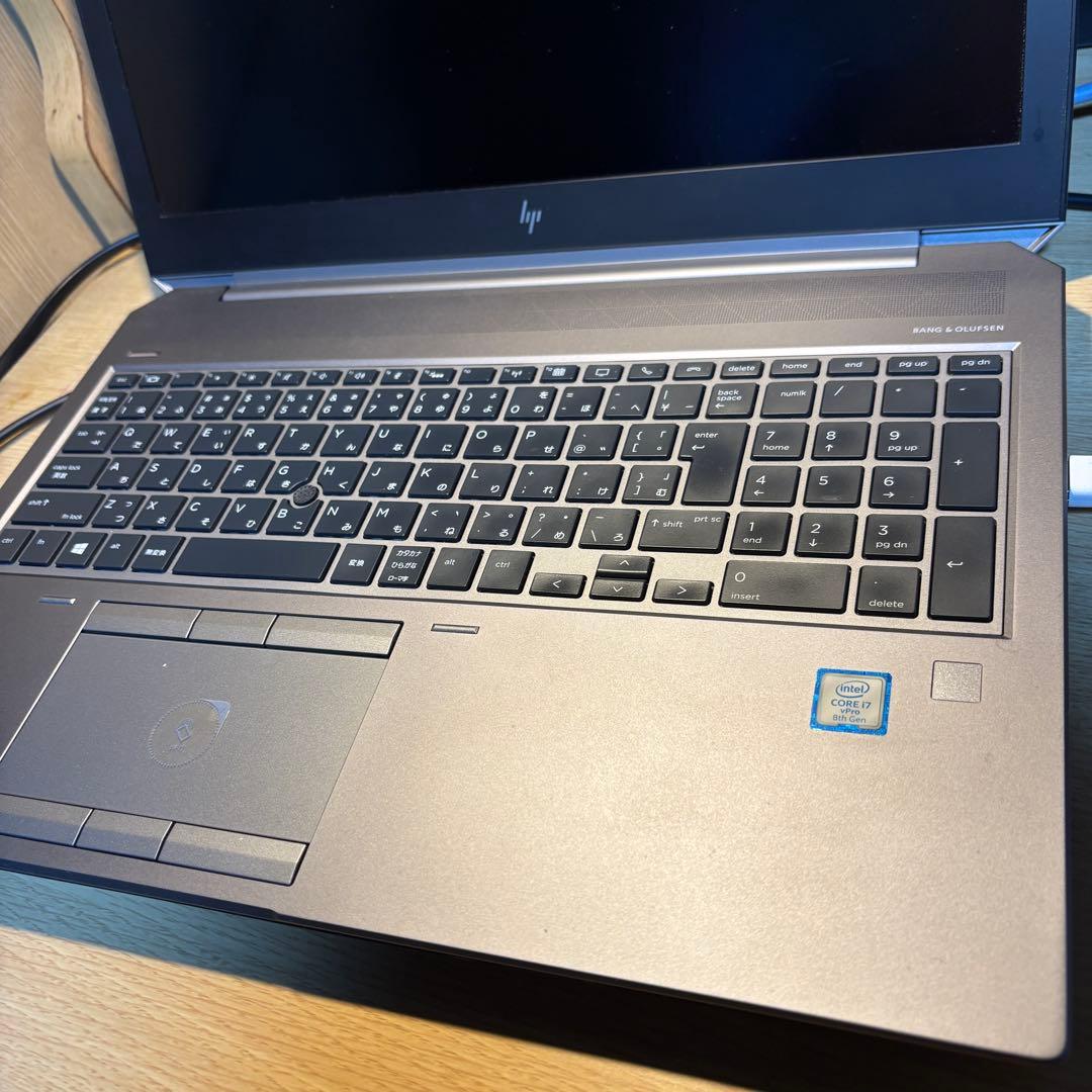 Windowsノート本体 hp zbook 15 g6,i7 8850h,512GB,16BG ram