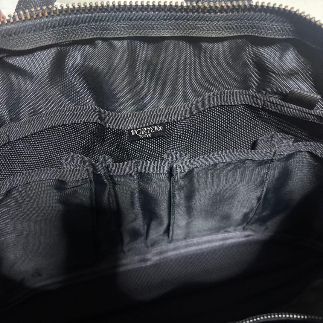 ロゴ美品✨ ポーター ヒート ビジネスバッグ メンズ A4可 薄型