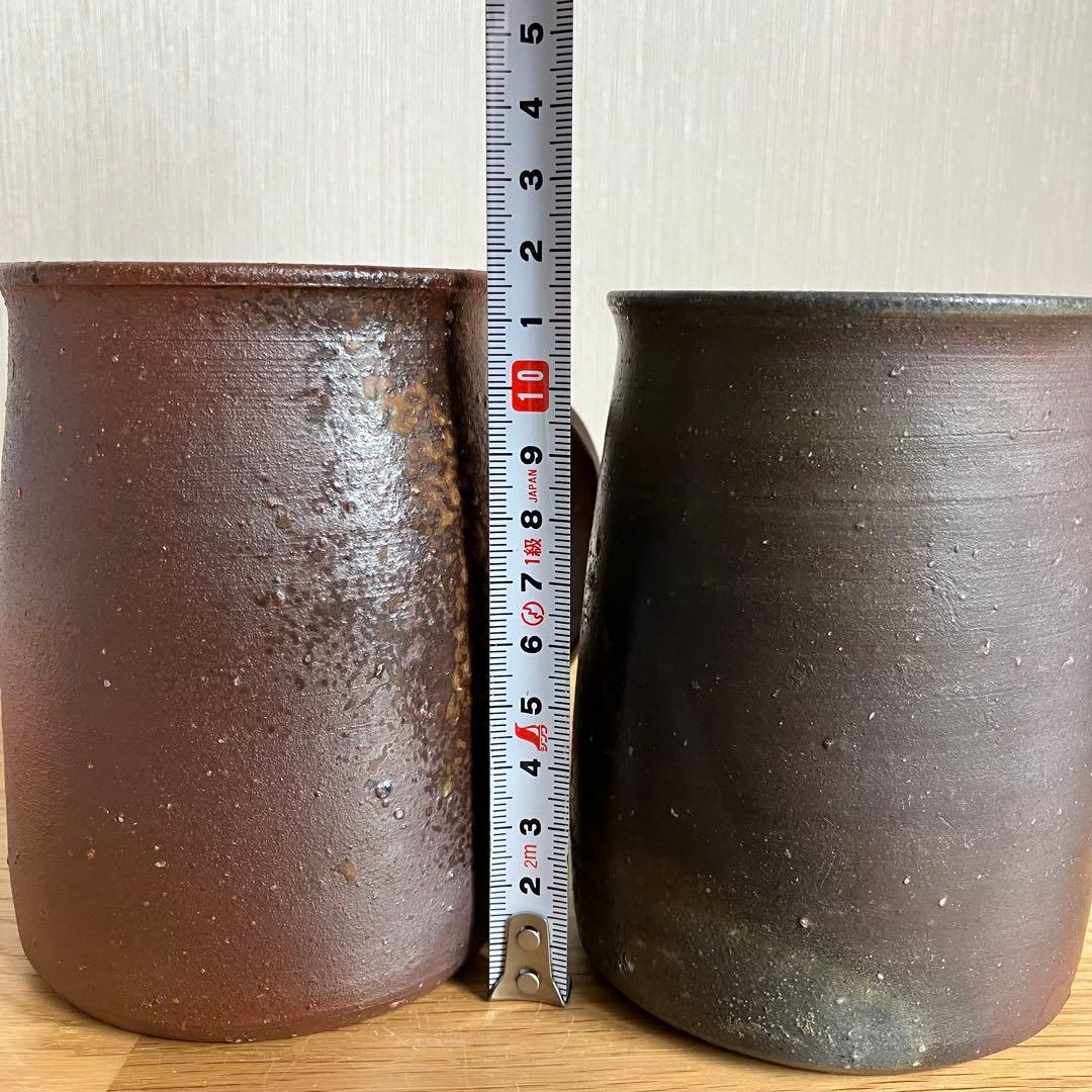備前焼　ジョッキ　マグカップ　ペア　※