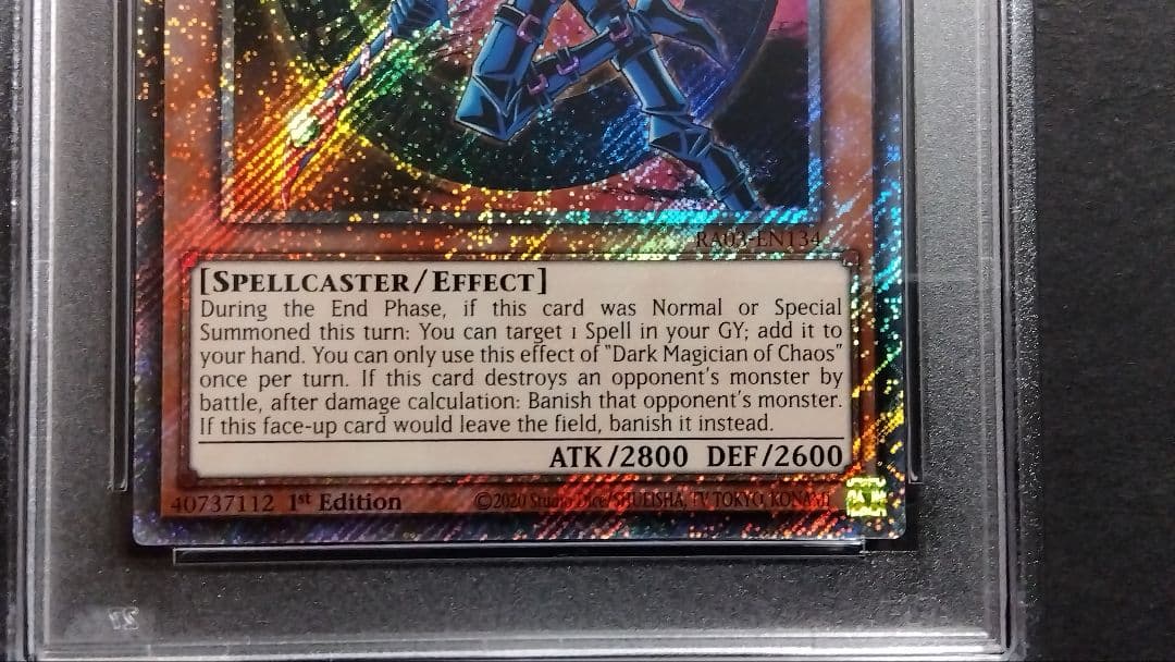 【PSA10】「混沌の黒魔術師」RA03 英語版シークレット 1st