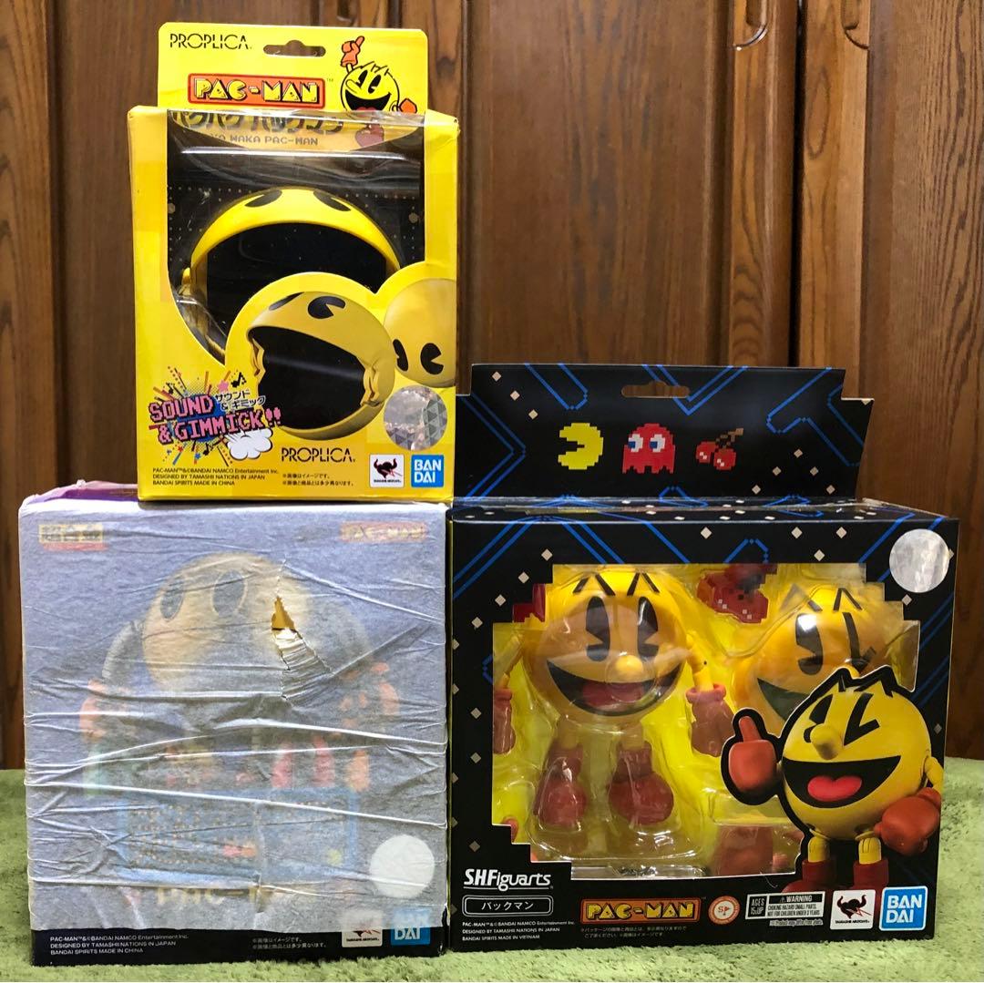 パックマン　超合金他合計3点セット【未開封品】