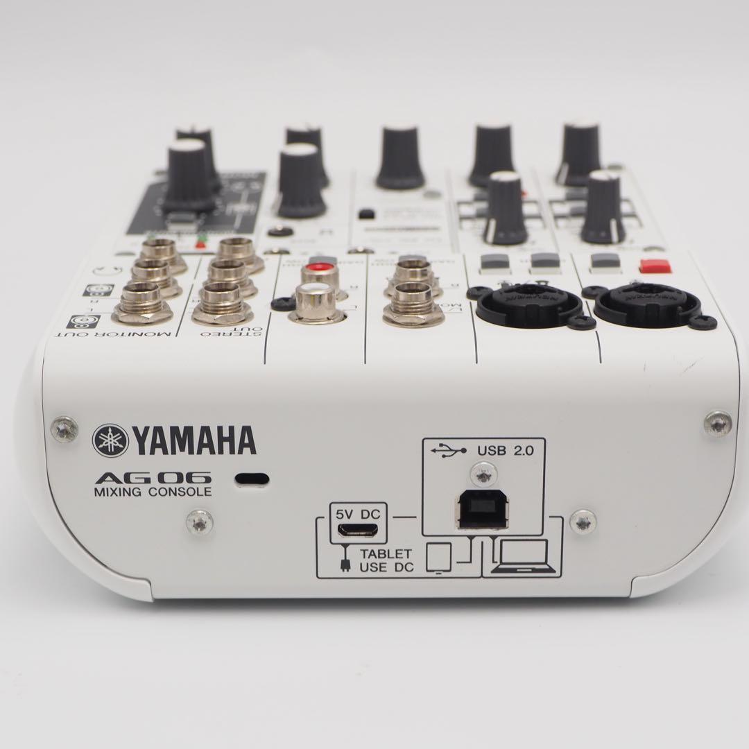 YAMAHA AG06 ミキサー オーディオインターフェース 動作確認済み