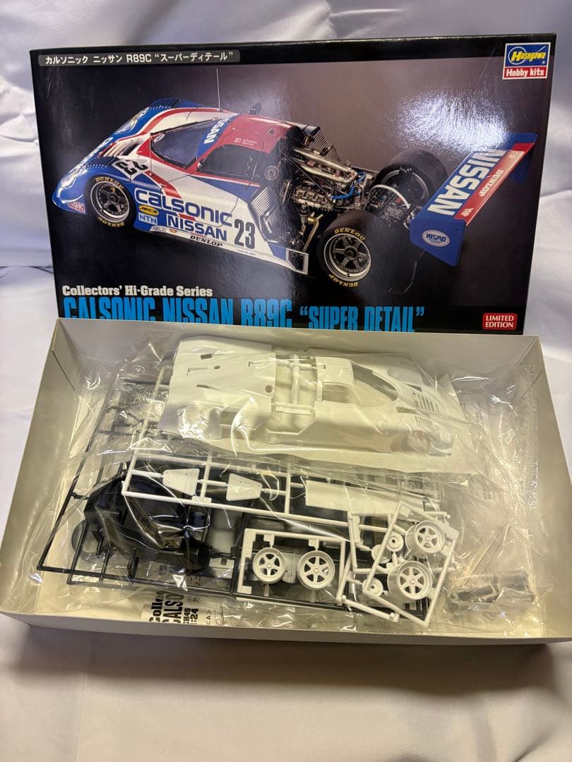 ハセガワ 1/24 Calsonic Nissan R89C スーパーディテール