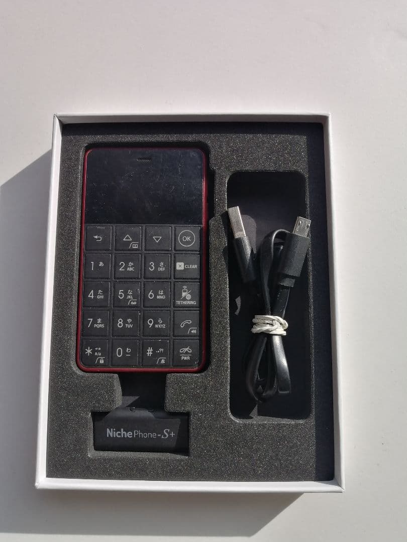 NichePhone-S+ レッド 本体 4G