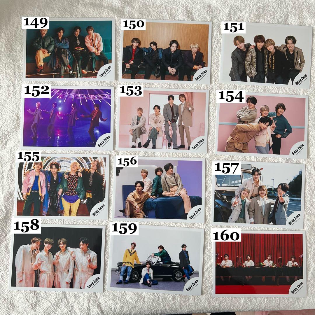 SexyZone timelesz 公式写真　佐藤勝利　菊池風磨　松島聡