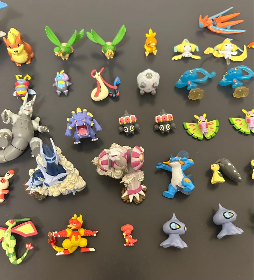 ポケモン ミニフィギュア 44体セット モンコレ　フルカラーアドバンス