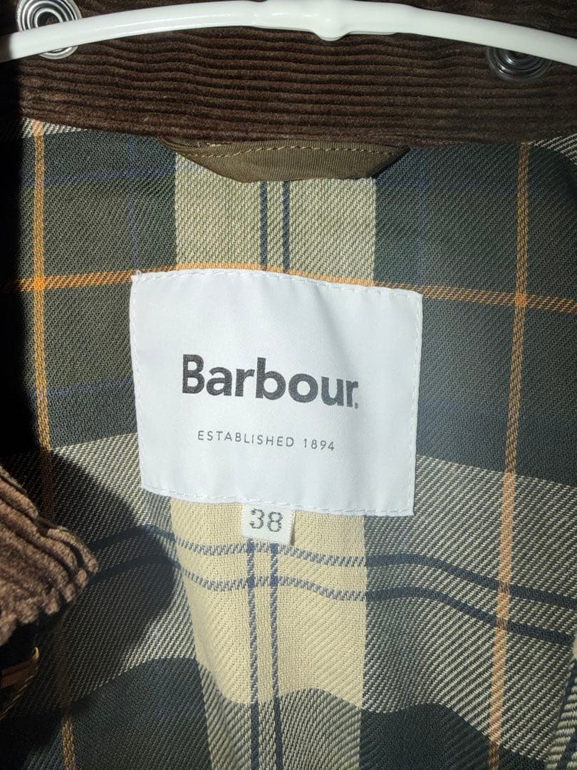 Barbour オリーブ色 ジャケット 38