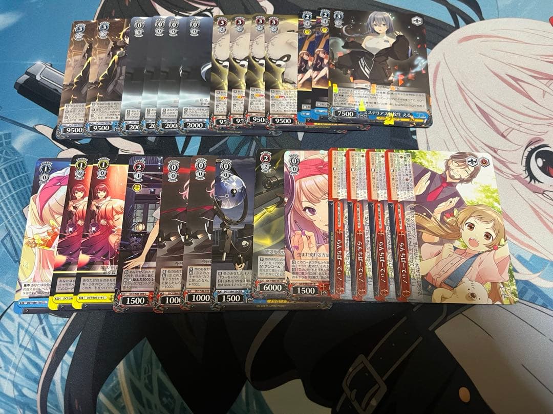 ヴァイスシュヴァルツ d_cide デッキ+パーツ