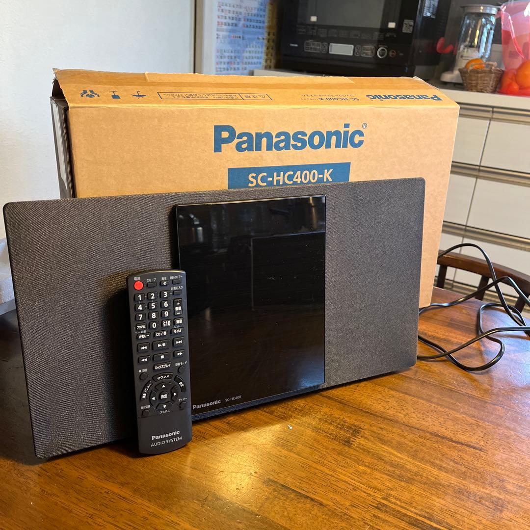こう⭐︎Panasonic SC-HC400-K コンパクトステレオシステム