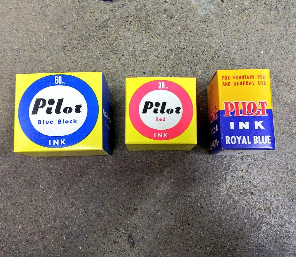 バラ売り PILOT インク各種 昭和レトロ 万年筆などに