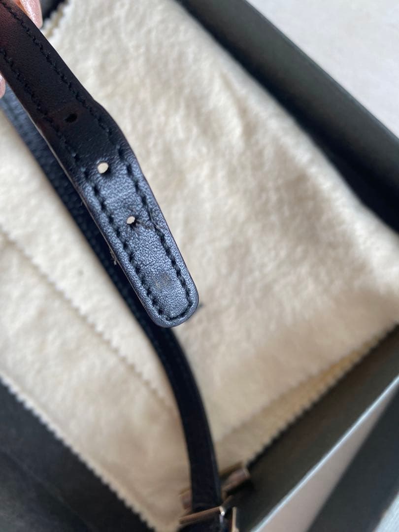 GUCCI CAT ブレスレット 首輪 ネコ ブラック シルバー レザー