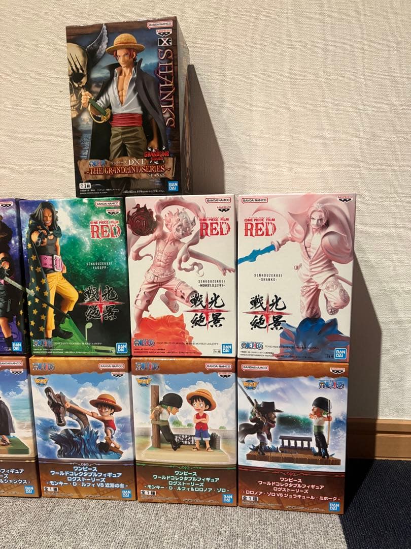 【未開封】ワンピースフィギュア９個まとめ売り