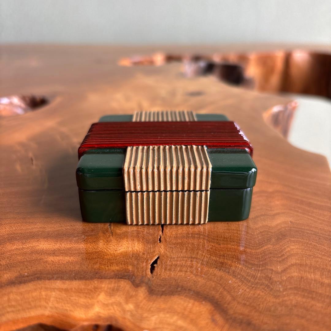 輪島塗 糸巻香合 喜三誠志造 茶道具 共箱