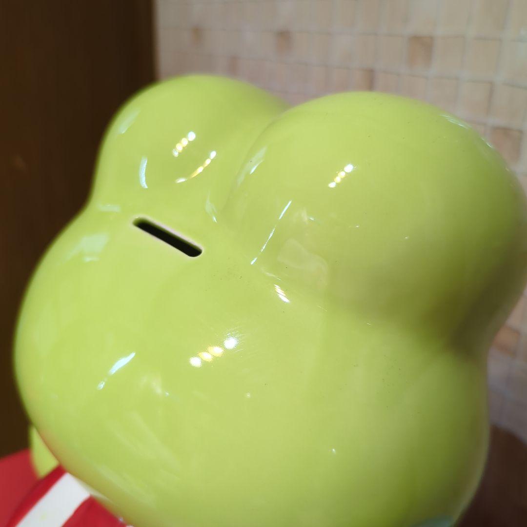 SANRIO・サンリオ・けろけろけろっぴ・当時物・陶器・貯金箱・大きめ・単品