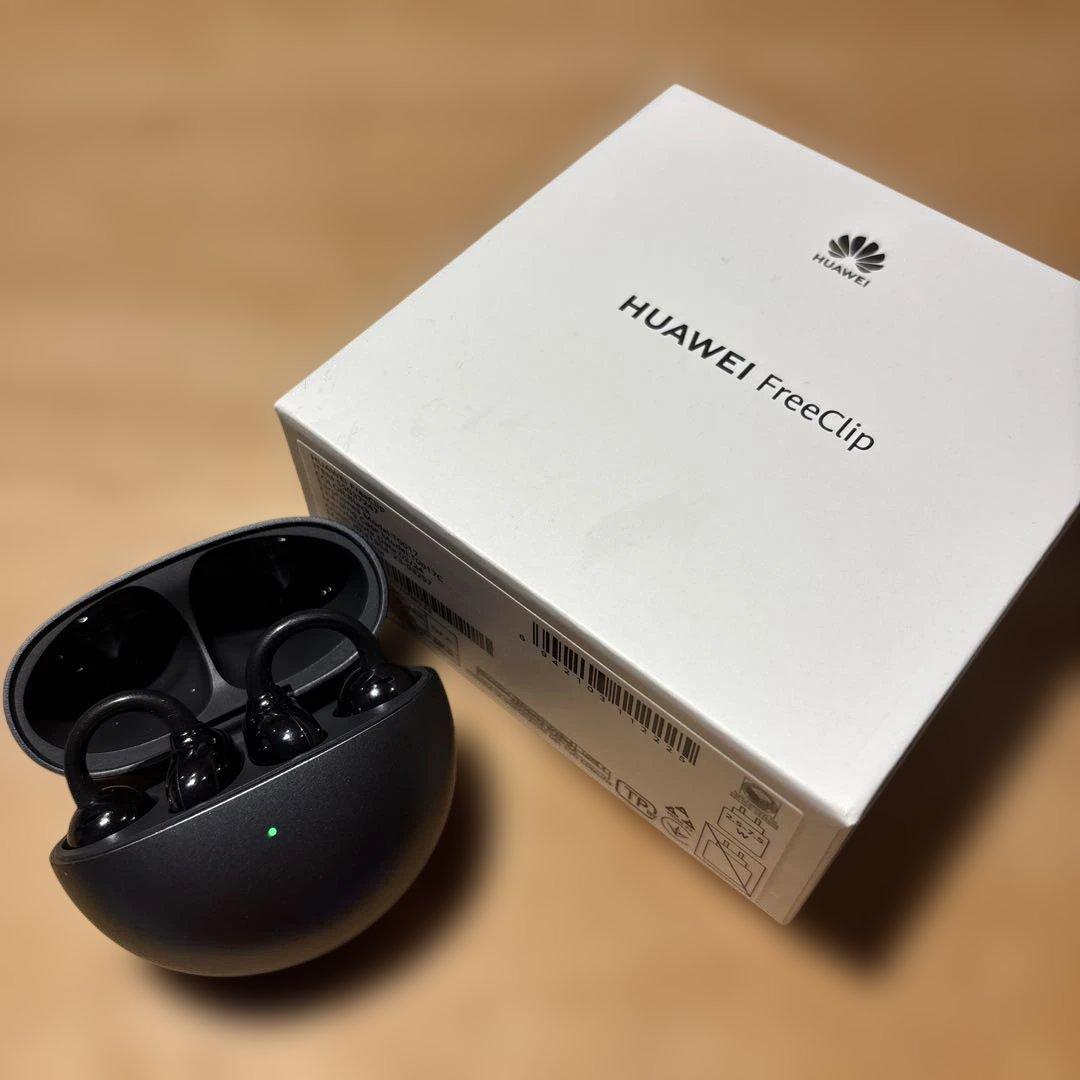 HUAWEI FreeClip ブラック ワイヤレスイヤホン