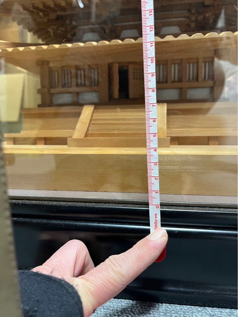 【美品】五十塔　ガラスケース付き