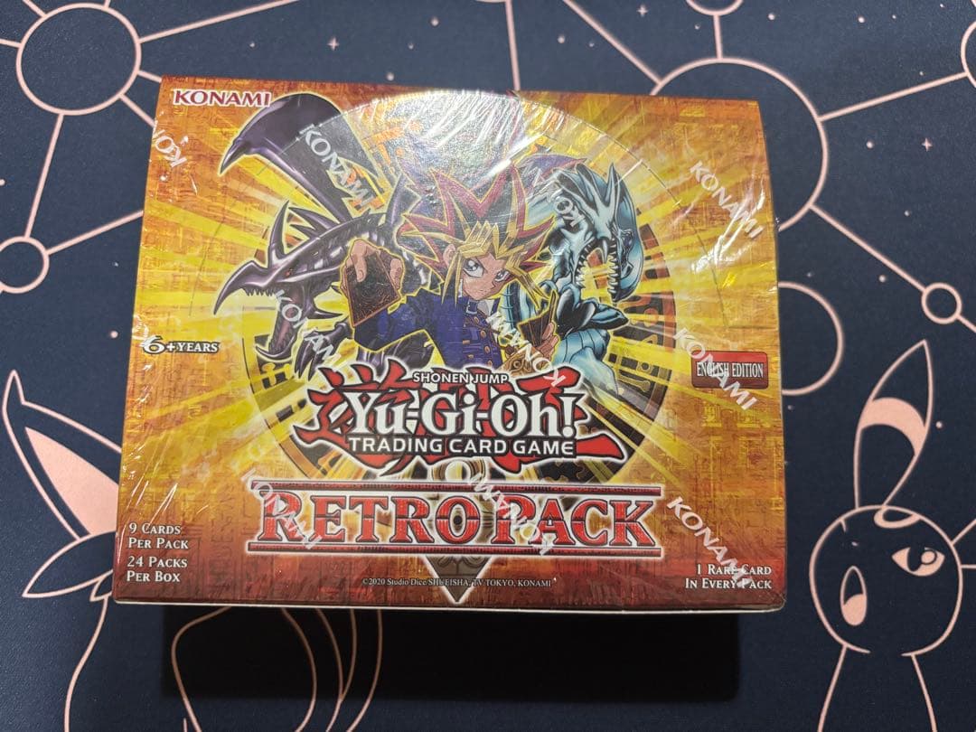 【新品未開封】遊戯王　英語　レトロパック 24パック