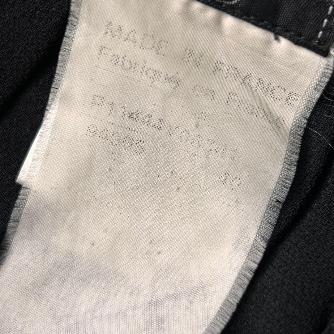 【美品】 CHANEL シャネル ココマーク プリーツ スカート ブラック 40