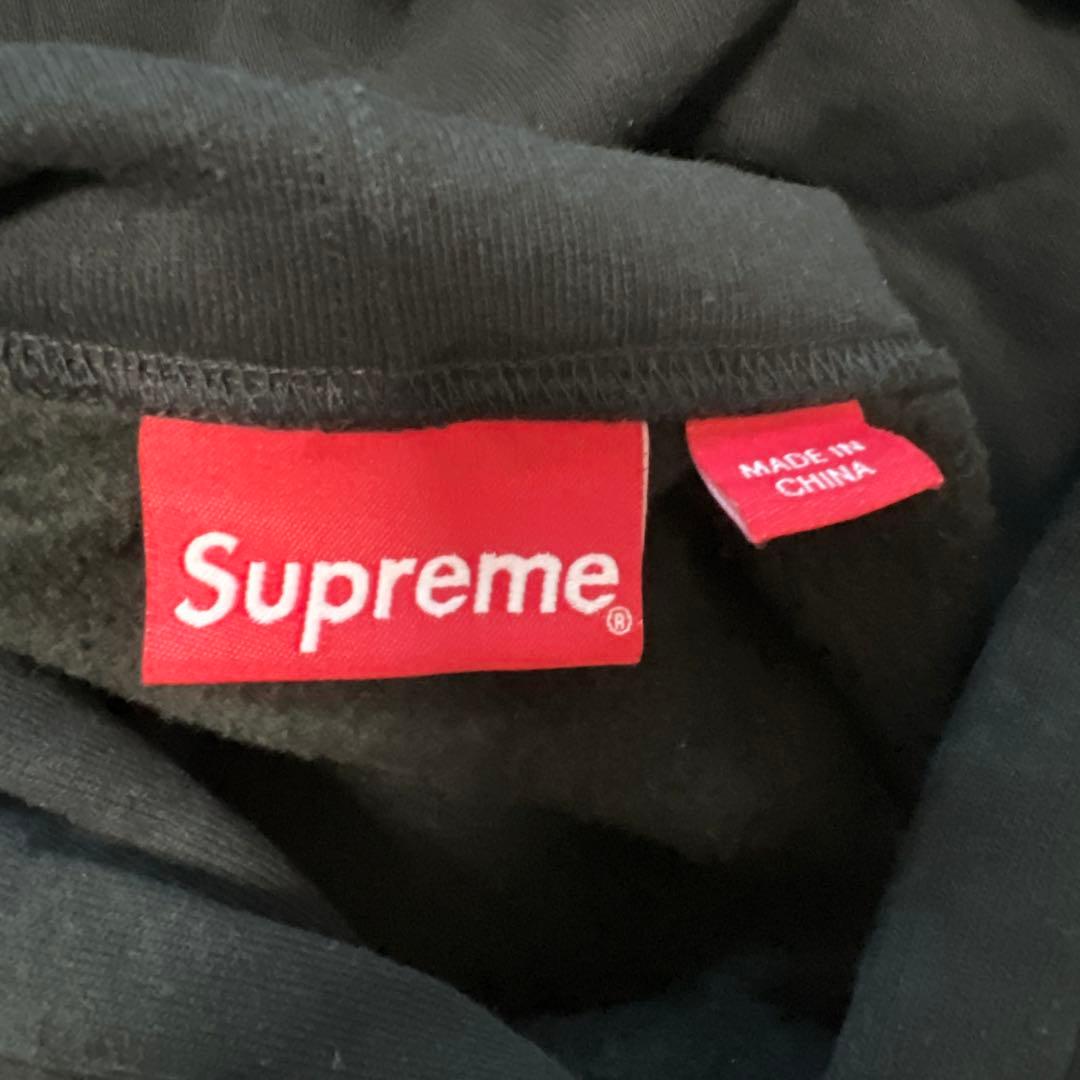 トップス Supreme Team Flocked Hooded Sweatshirt