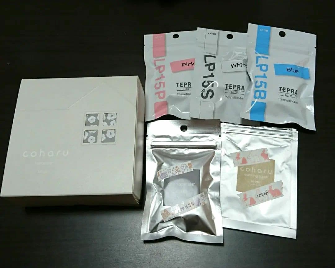 ラベルライター『こはる』 テープ付き