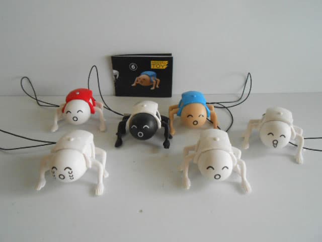 ♯Jvi08AZうもおホモゥくもおフィギュアストラップ全6種