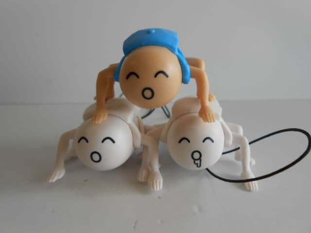 ♯Jvi08AZうもおホモゥくもおフィギュアストラップ全6種