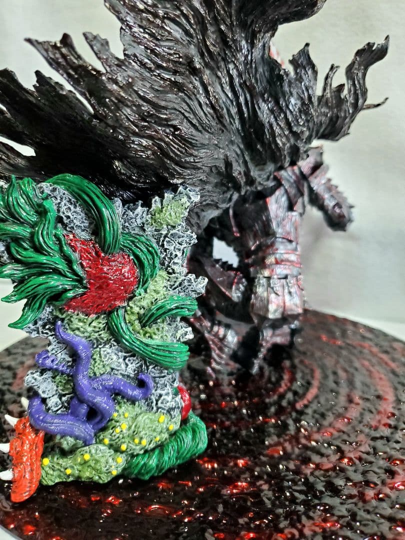 リペイント ベルセルク一番くじ A賞B賞 ガッツ フィギュア 赤渦台座 箱付き