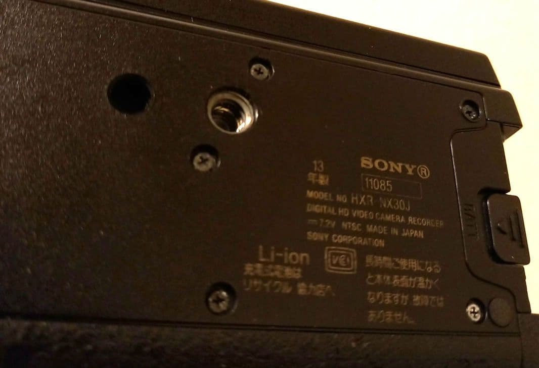 SONY HXR-NX30J デジタルHDビデオカメラ
