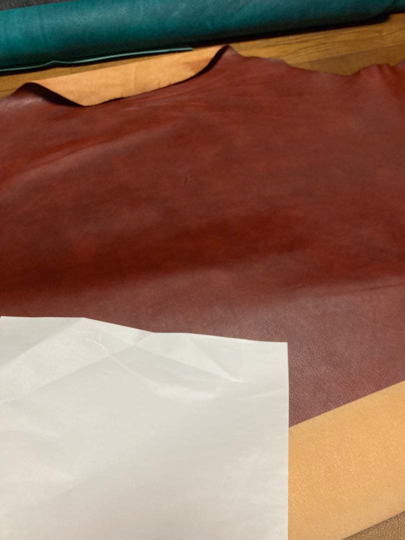 ご確認用　ハラコ　カウ柄　システム手帳　A5 牛革　本革　レザー