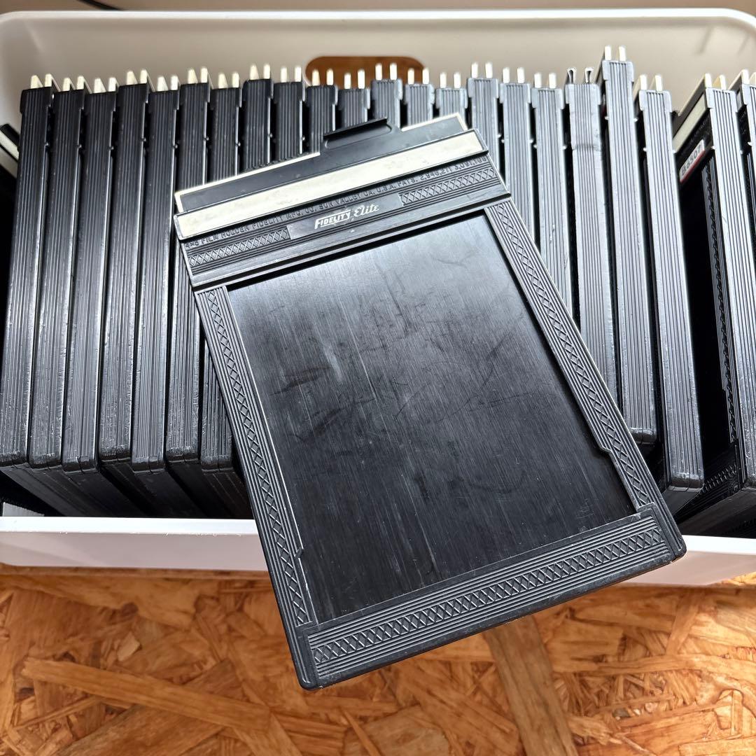 FIDELITY Elite 25枚 大判カメラ カットフィルムホルダー