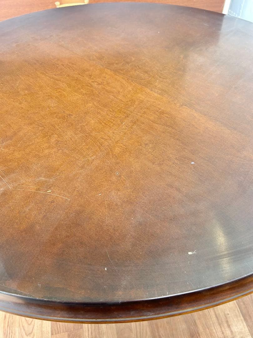 700 まさら様　円形　ダイニングテーブル 直径120cm レトロ　a