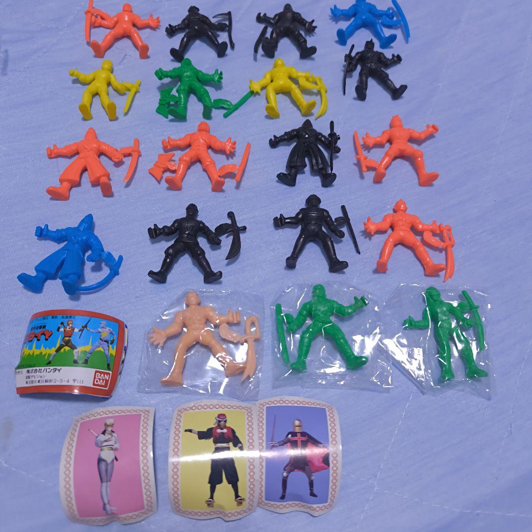 世界忍者戦ジライヤ、ジライヤ、ジライヤ消しゴム、ガチャガチャ、BANDAI、忍者