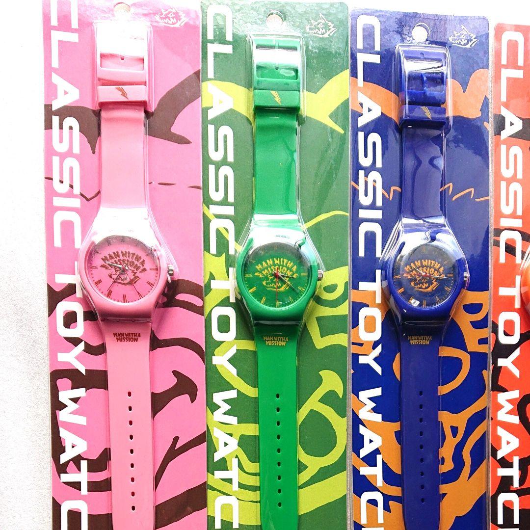 MAN WITH A MISSION■トイウォッチ５個組■全て未使用■■■時計