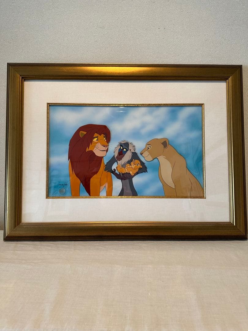 ライオン・キング 「ファミリー プライド」 セル画　限定５００