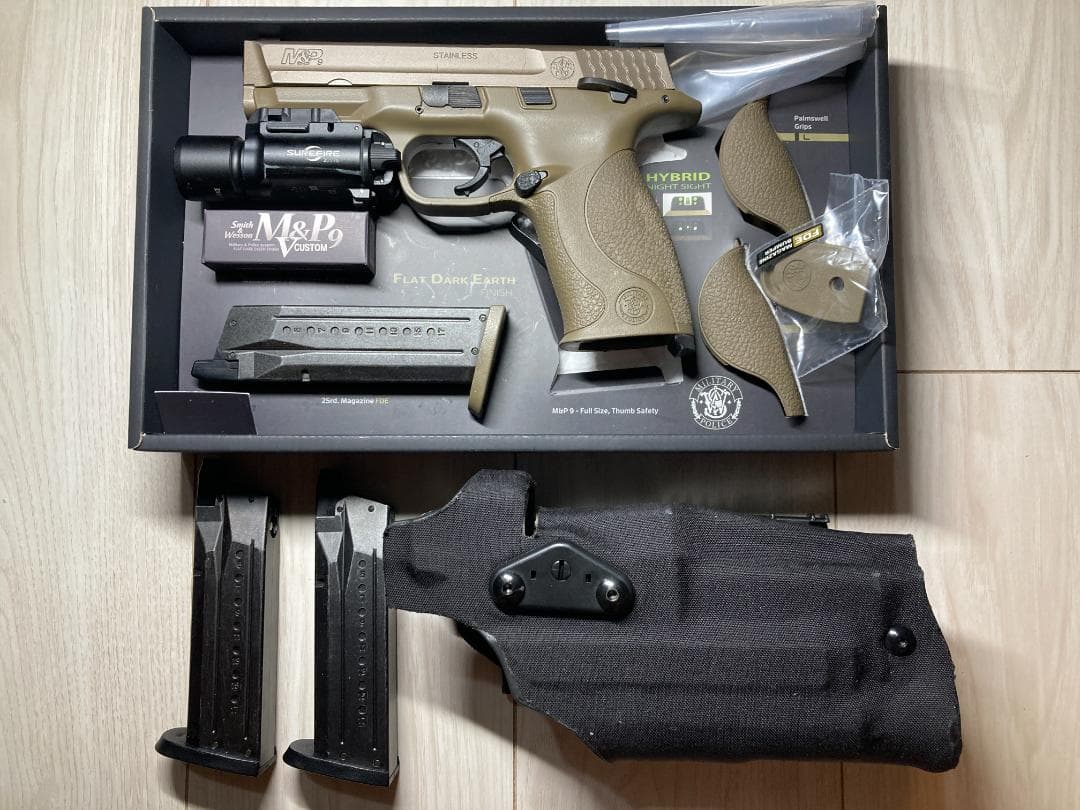 東京マルイ M&P9 カスタム ガスブロ サファリランドタイプ x300タイプ