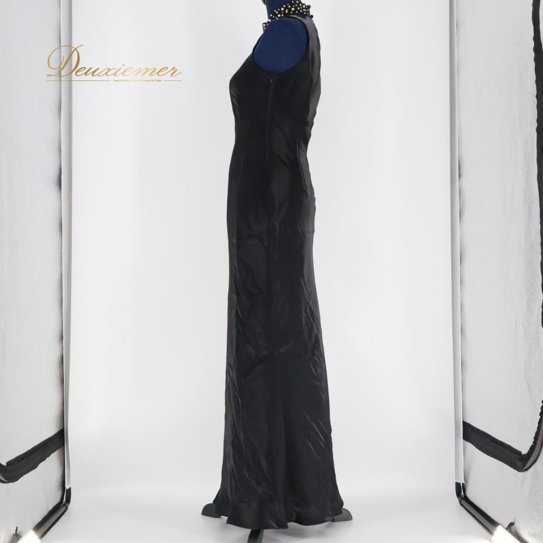 【日本製 パーティドレス】ブラック FUNQUETH 東京ソワール ワンピース