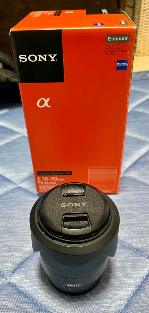 SONY Eマウント 16-70mm ズームレンズ　レンズフィルター付き