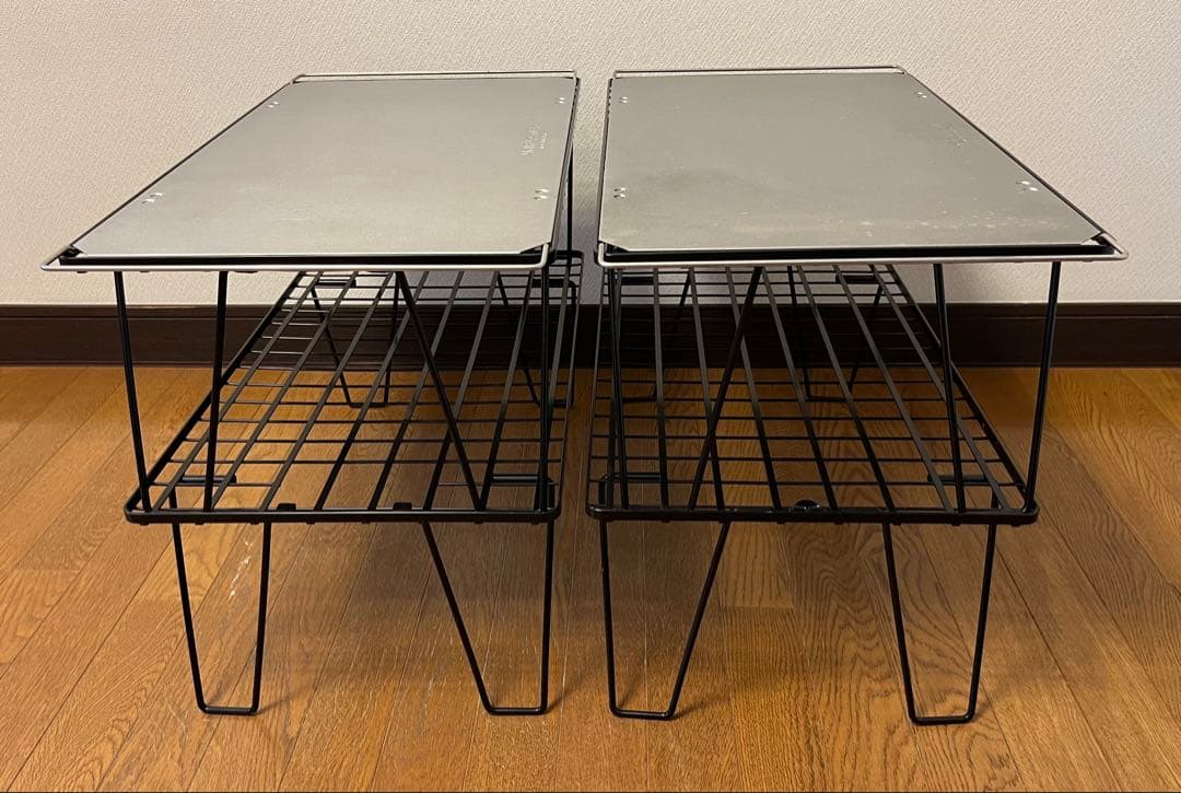 UNIFLAME フィールドラック・ステンレス天板Ⅱ(廃盤)セット